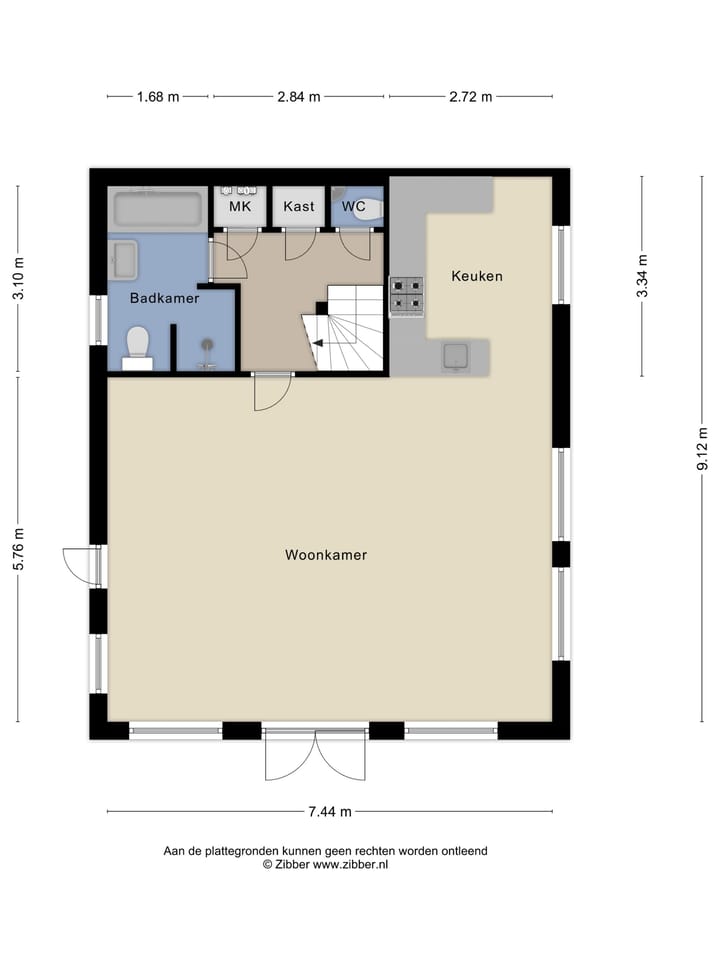 Vrijstaande woning te huur: Uiterweg 377C, Aalsmeer