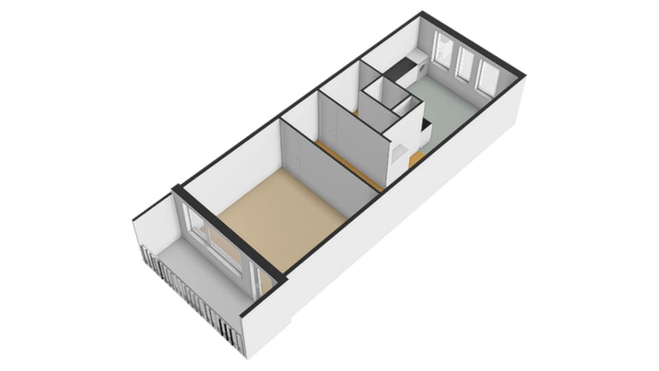 Foto 40 van Korenaarstraat 3-F