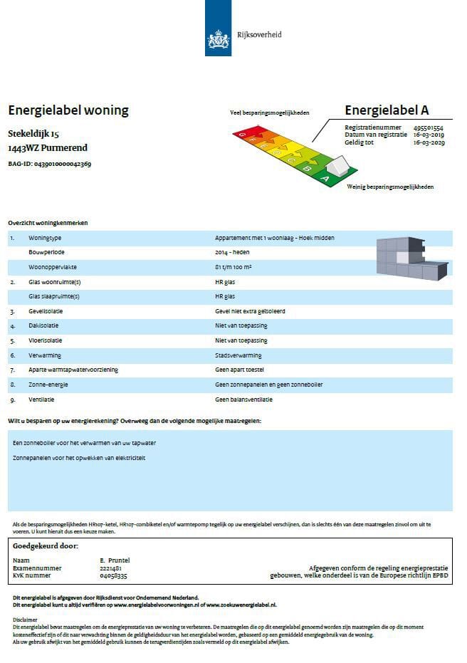 Appartement te huur: Stekeldijk 15, Purmerend