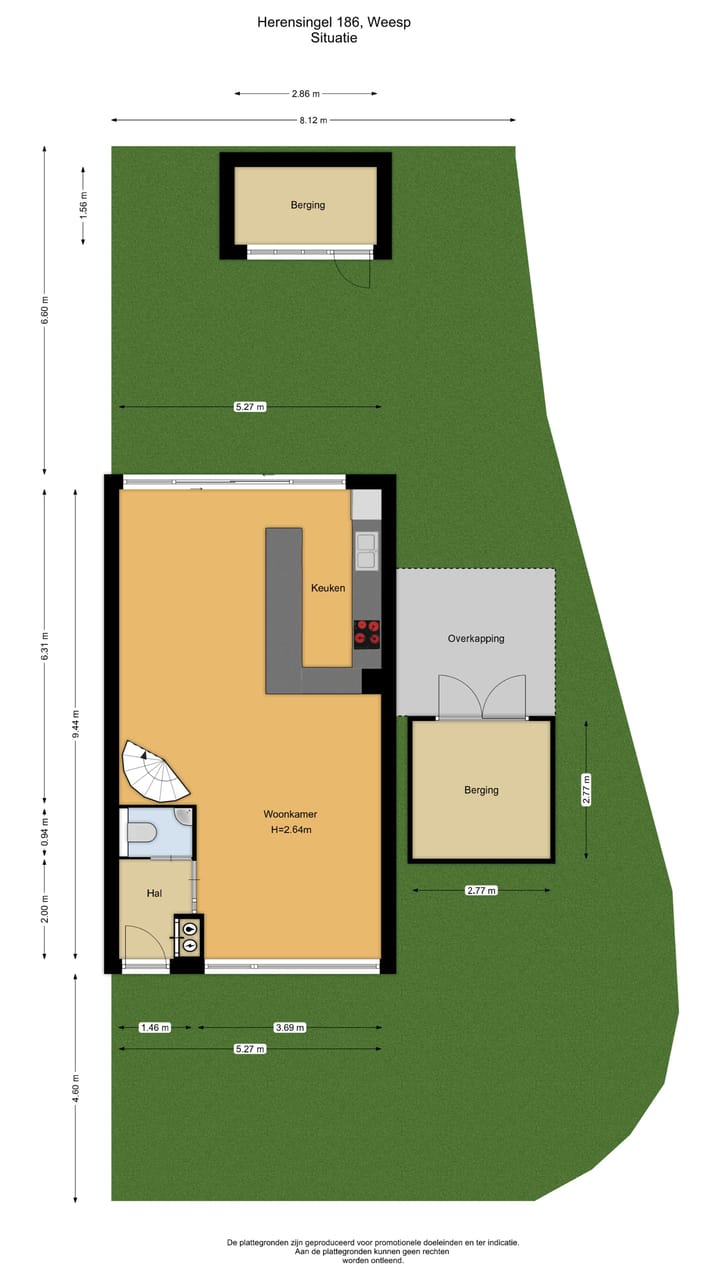 Hoekwoning te koop: Herensingel 186, Weesp