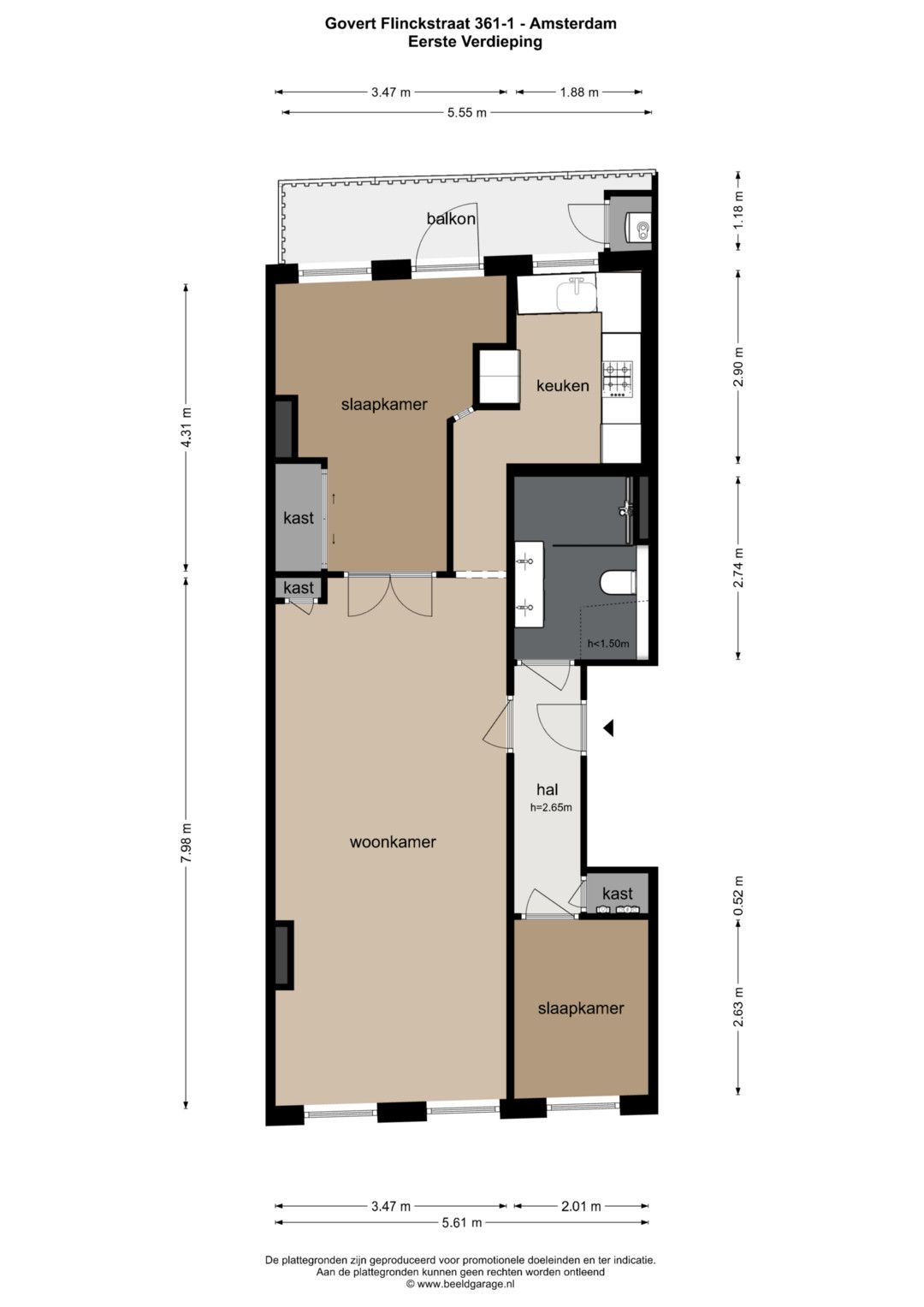 Foto 21 van Govert Flinckstraat 361-1