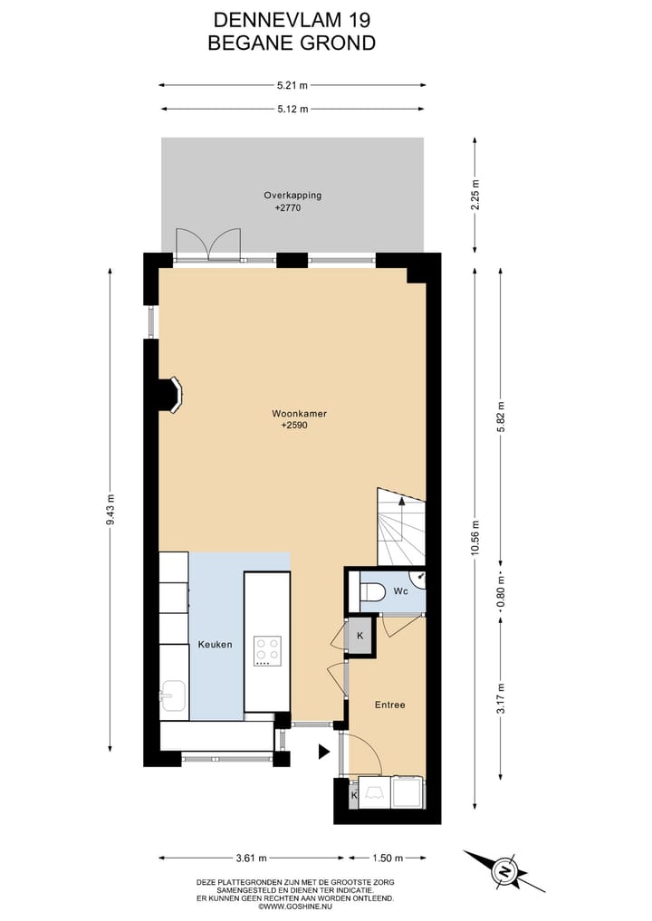 Hoekwoning te koop: Dennevlam 19, Alphen Aan Den Rijn
