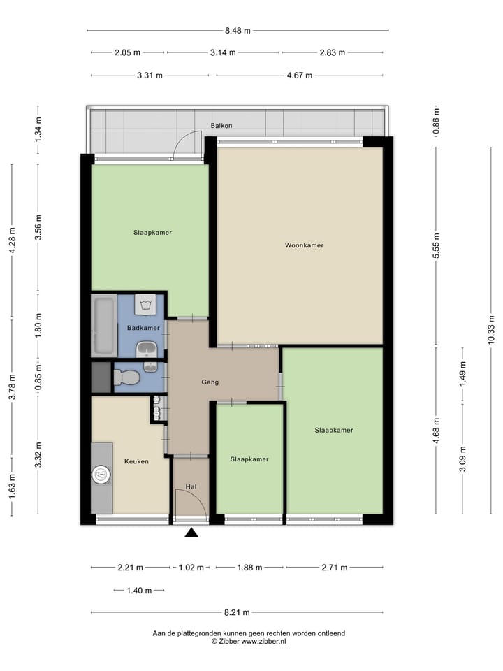 Appartement te koop: Troelstraweg 41, Wageningen