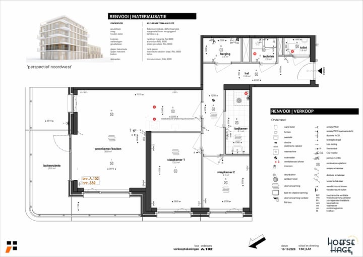 Foto 2 van Appartement (Bouwnr. A102)