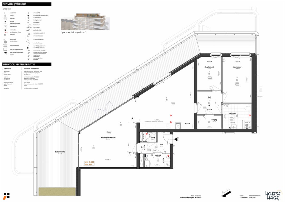 Foto 2 van Appartement (Bouwnr. A502)