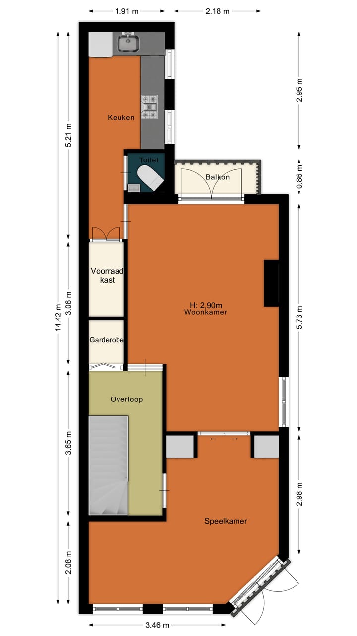 Appartement te koop: Grietstraat 24BS, Utrecht