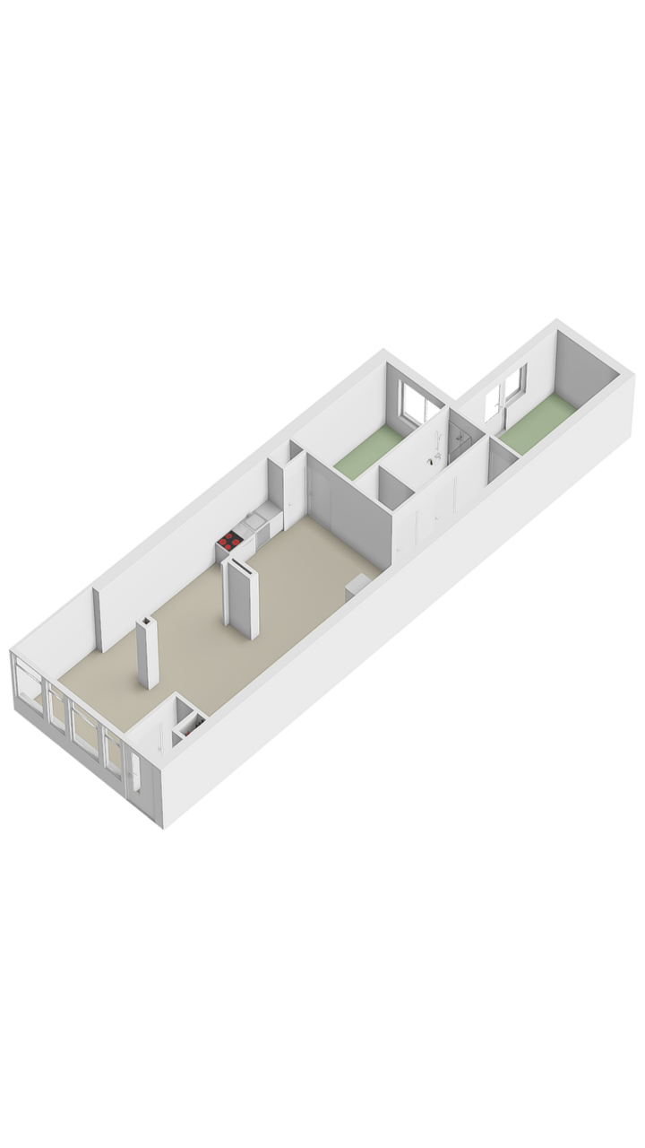 Appartement te koop: Nije Buorren 2C, Bakkeveen