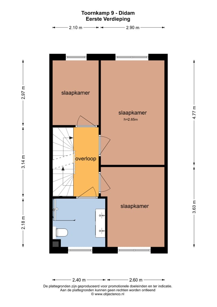 Tussenwoning te koop: Toornkamp 9, Didam