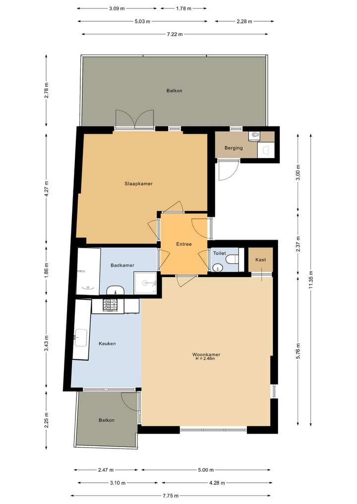 Appartement te koop: Herenstraat 44, Voorhout