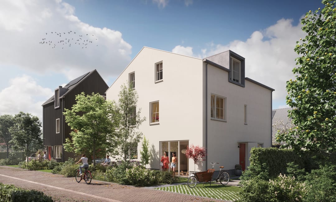 Foto 2 van Twee-onder-een-kapwoningen (Bouwnr. 94)