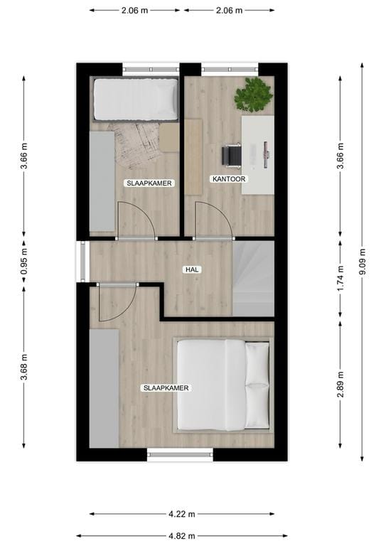 Twee-onder-één-kap te koop: Leenstraat 4, Landgraaf