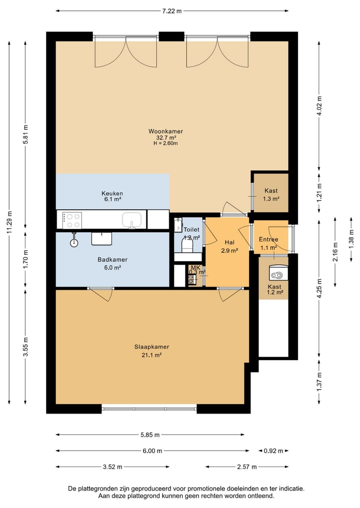 Appartement te koop: De Wetstraat 3, Almelo