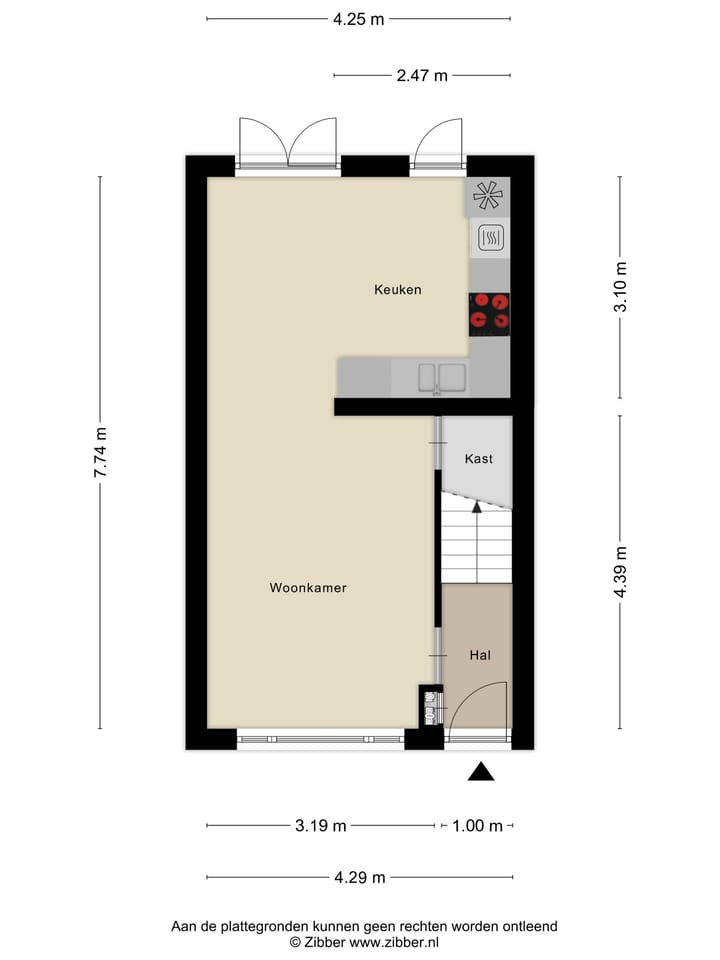 Tussenwoning te koop: Archipellaan 17, Delft