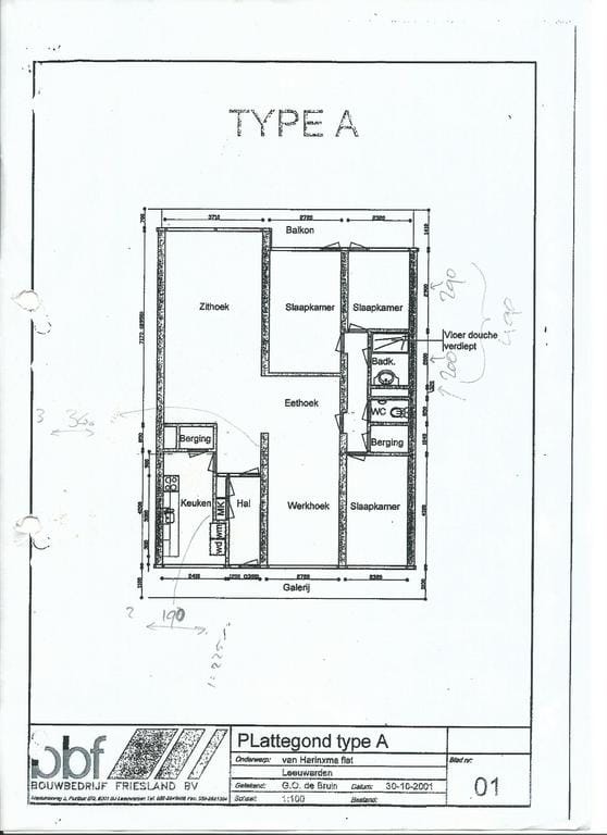 Appartement te huur: van Harinxmaplein 107, Leeuwarden