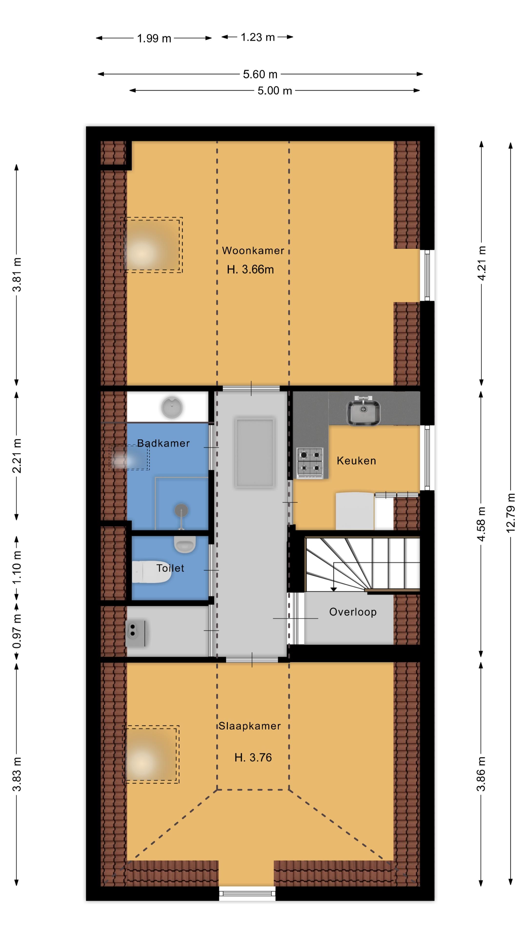 Foto 33 van Cattenhagestraat 1-B