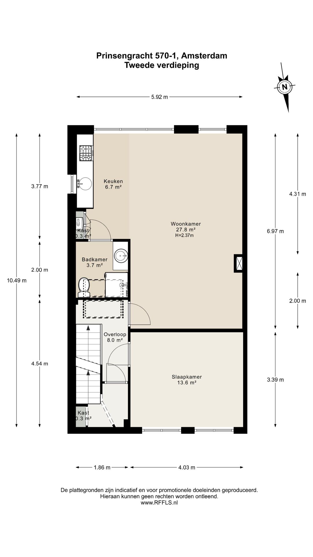 Foto 41 van Prinsengracht 570-1