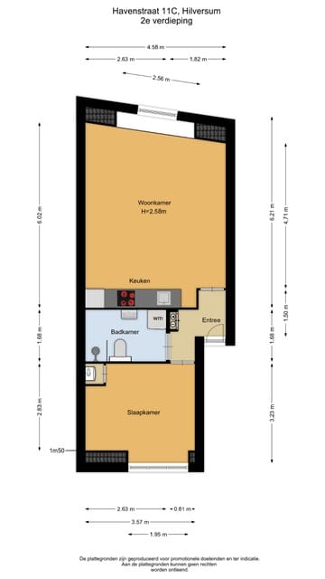 Appartement te koop: Havenstraat 11C, Hilversum