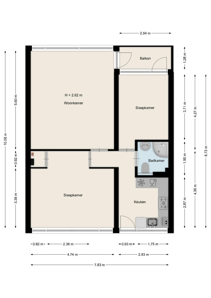 Appartement te koop: Admiraal de Ruyterlaan 26, Hilversum