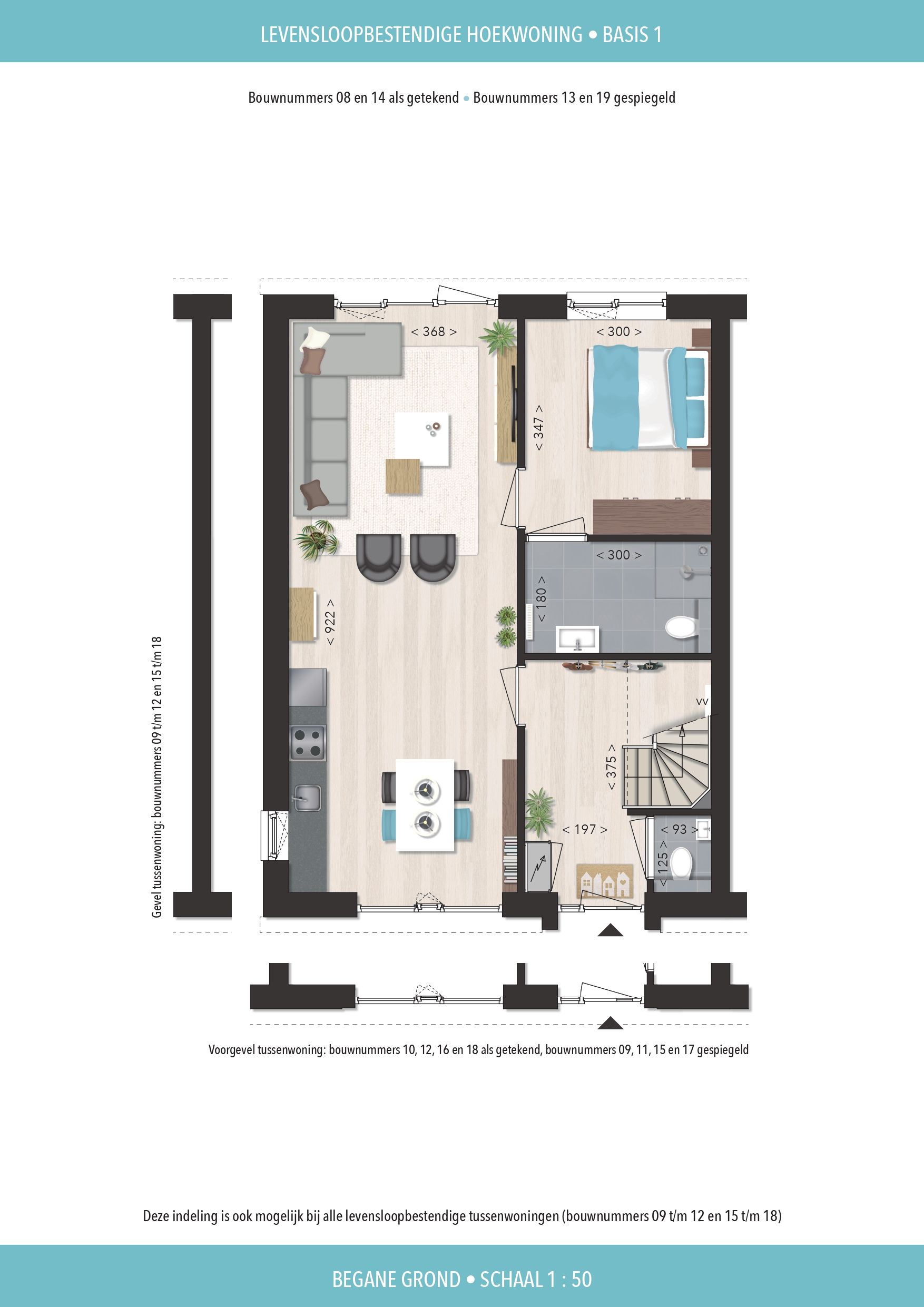 Foto 3 van Levensloopbestendige tussenwoning (Bouwnr. 12)