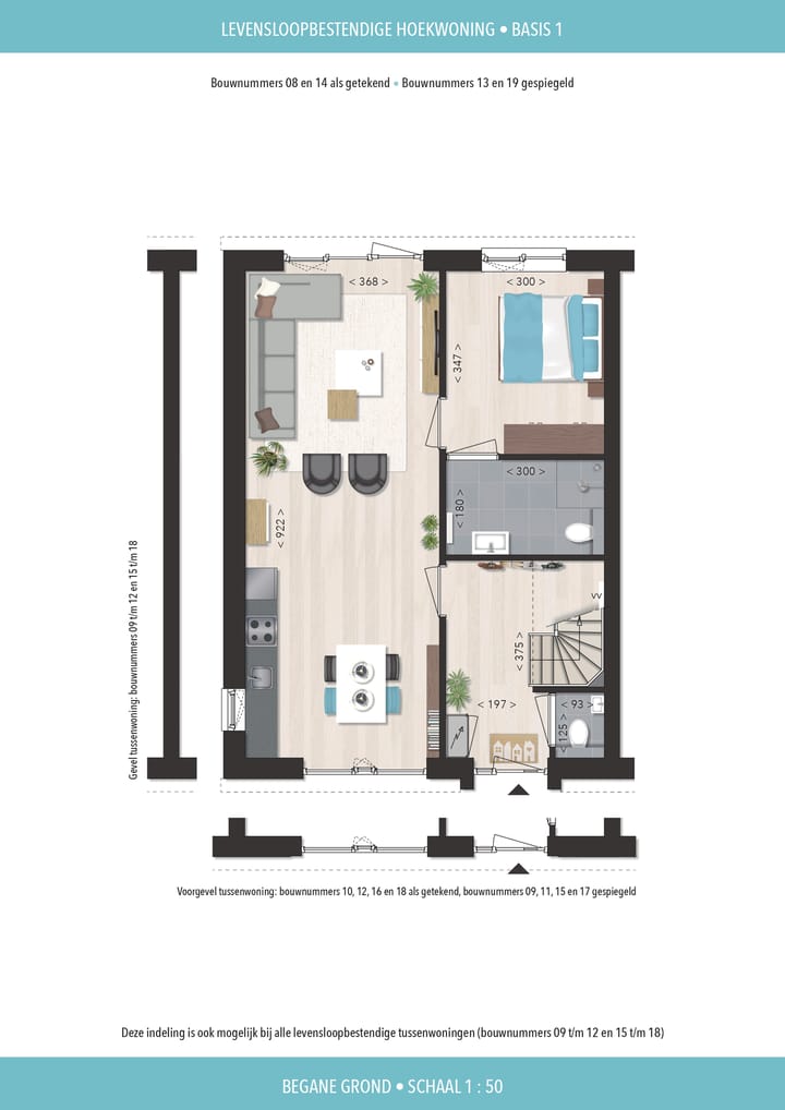 Foto 3 van Levensloopbestendige tussenwoning (Bouwnr. 12)