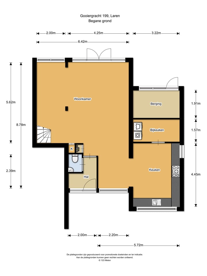 Hoekwoning te koop: Gooiergracht 199, Laren (Nh)