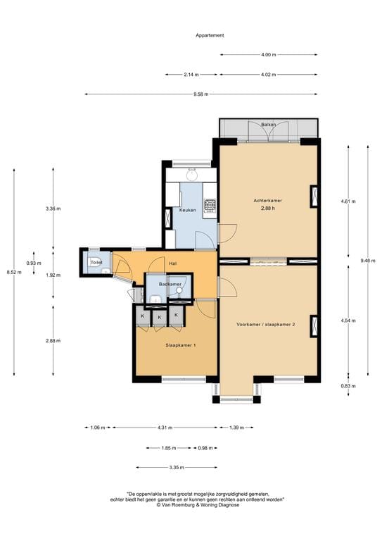 Appartement te huur: Valeriusstraat 300-1, Amsterdam