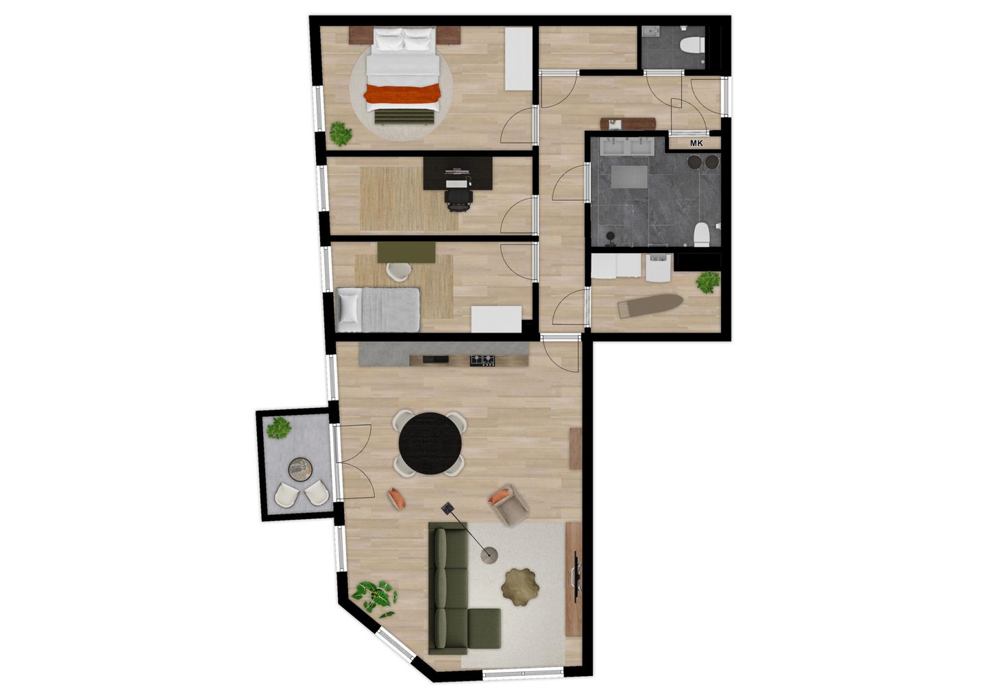 Photo 4 of Appartement (Bouwnr. 2.1)