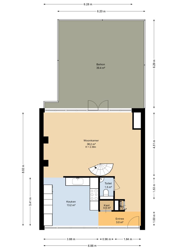 Appartement te koop: Ter Haarstraat 27F, Amsterdam