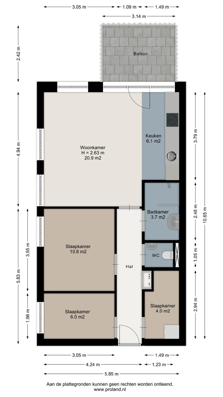 Appartement te huur: Groenlingstraat 38, Heerhugowaard