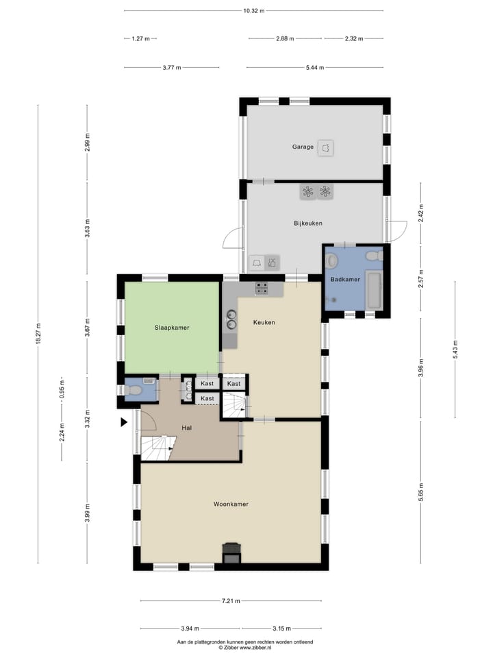 Vrijstaande woning te huur: Roomsterweg 8I, Leek