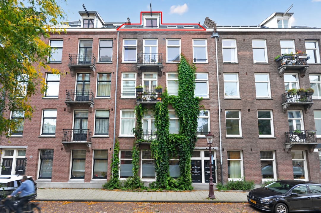 Foto 1 van Rustenburgerdwarsstraat 16-4
