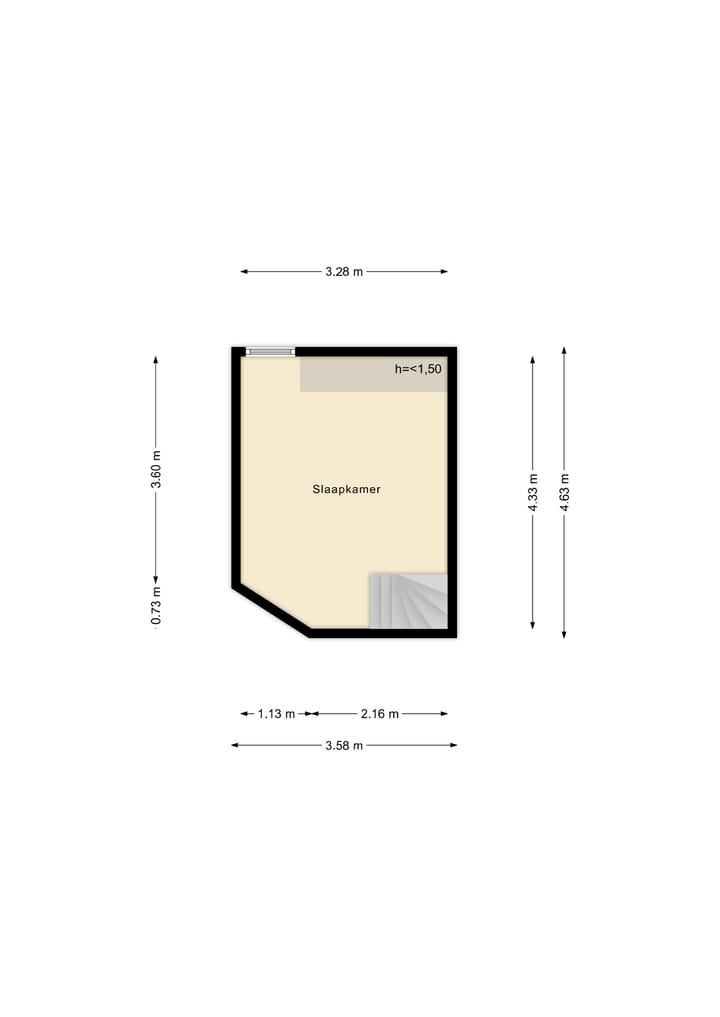 Appartement te huur: Elandsgracht 97-3, Amsterdam
