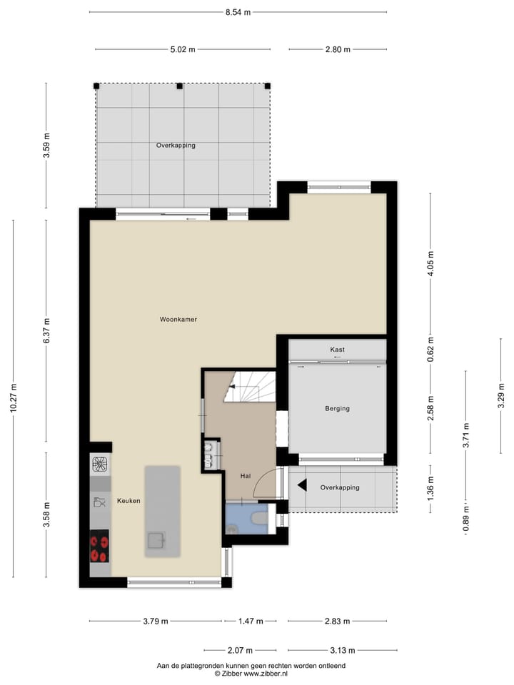 Twee-onder-één-kap te koop: Borkerstraat 23, Klazienaveen