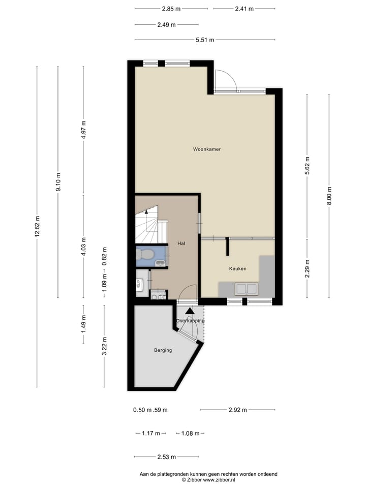 Tussenwoning te koop: Winkelwaard 503, Alkmaar