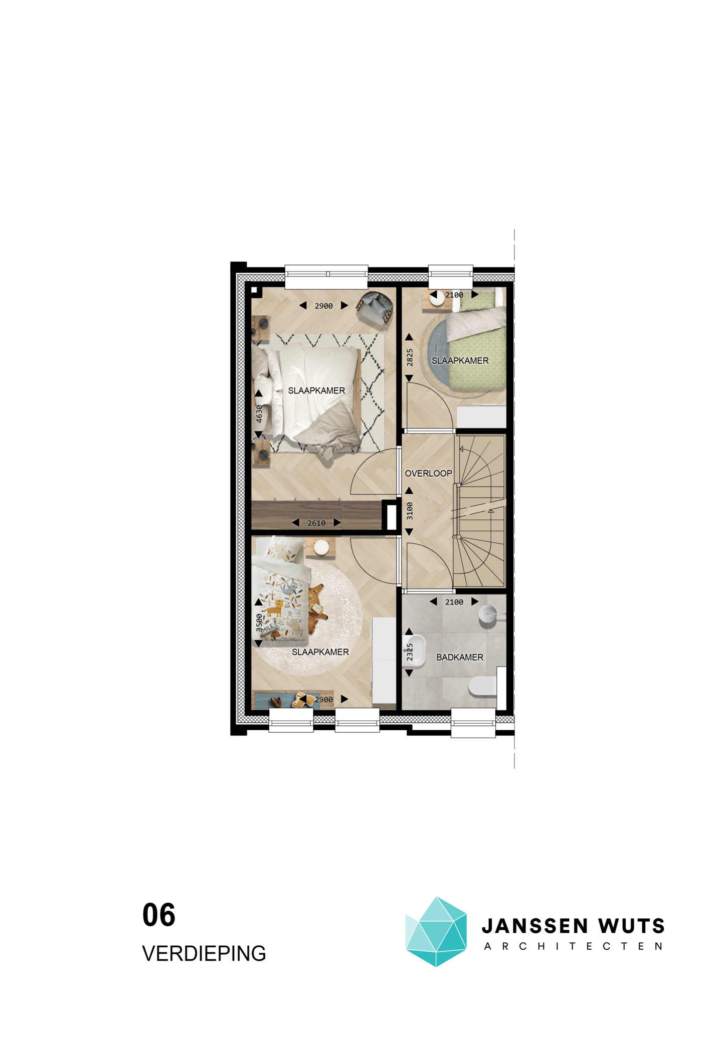 Foto 19 van Klapstraat 2-onder-1-kapwoningen