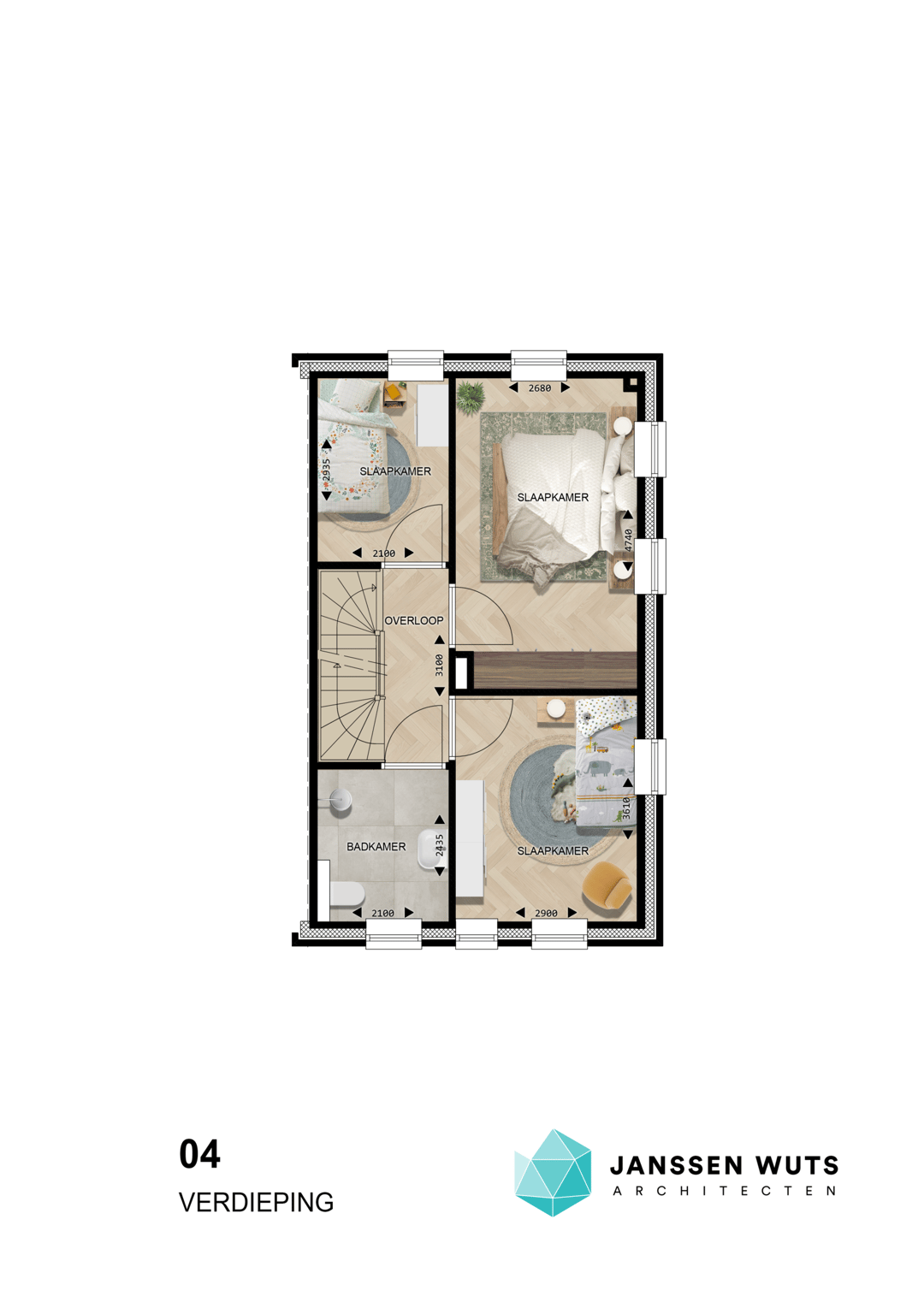 Foto 13 van Klapstraat 2-onder-1-kapwoningen
