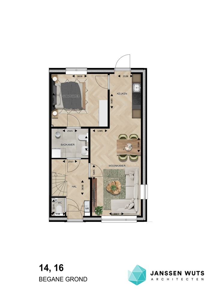 Foto 4 van Klapstraat levensloopbestendige woningen