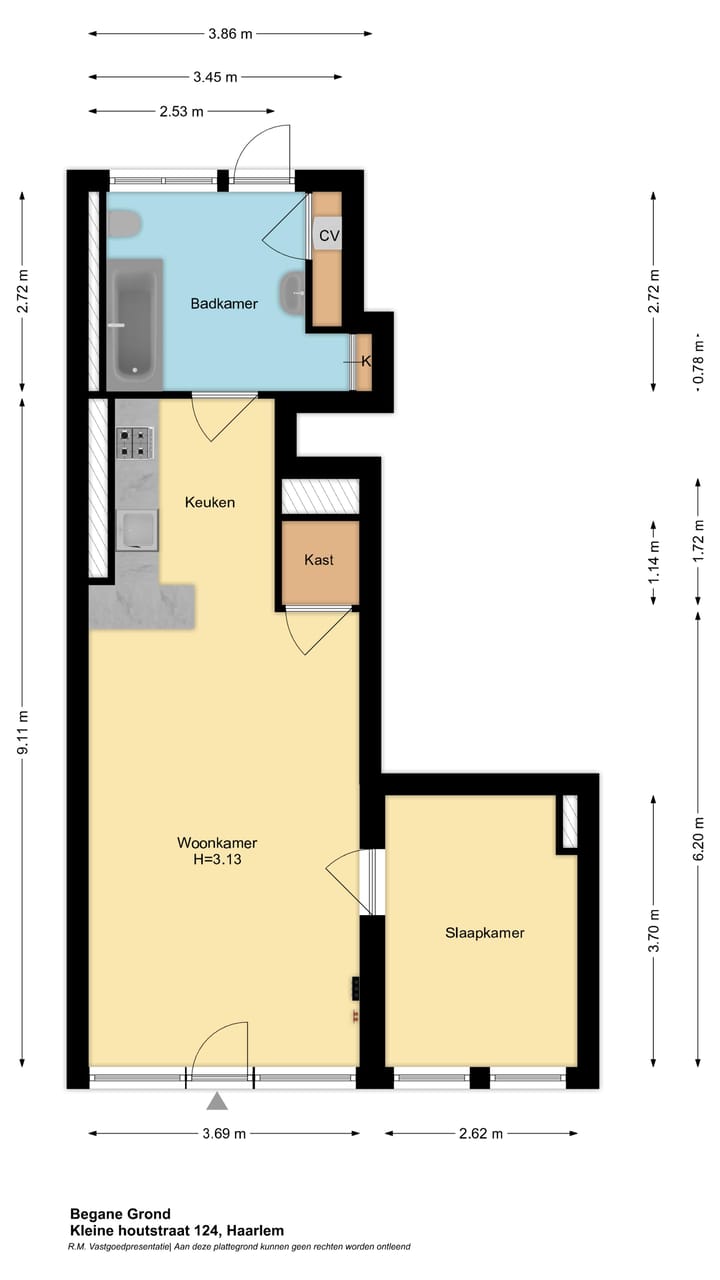 Appartement te koop: Kleine Houtstraat 124, Haarlem