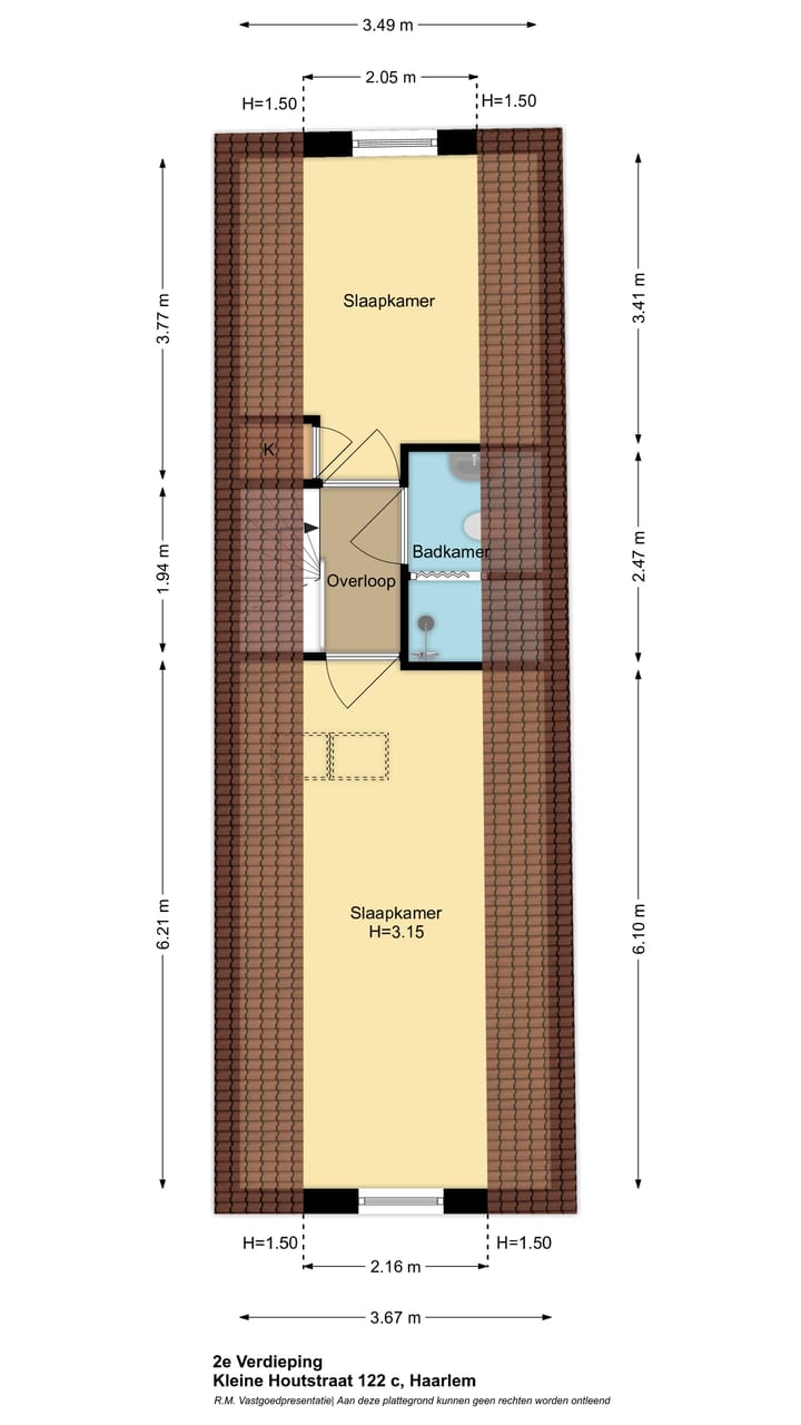 Appartement te koop: Kleine Houtstraat 122C, Haarlem