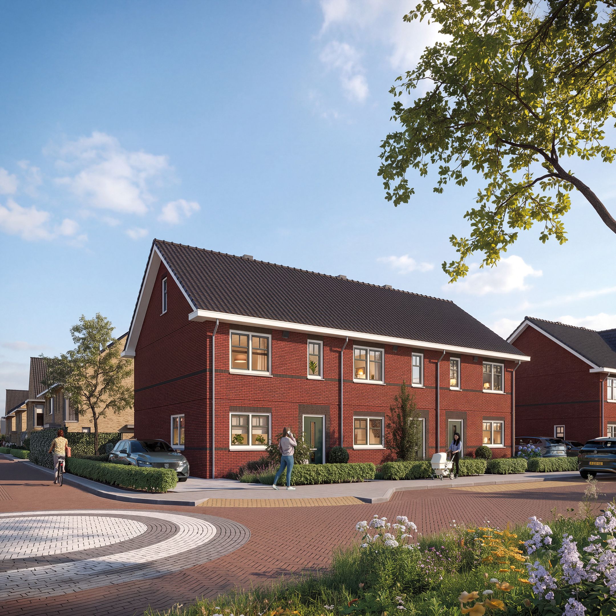 Hoekwoning type E (Bouwnr. 1)  
