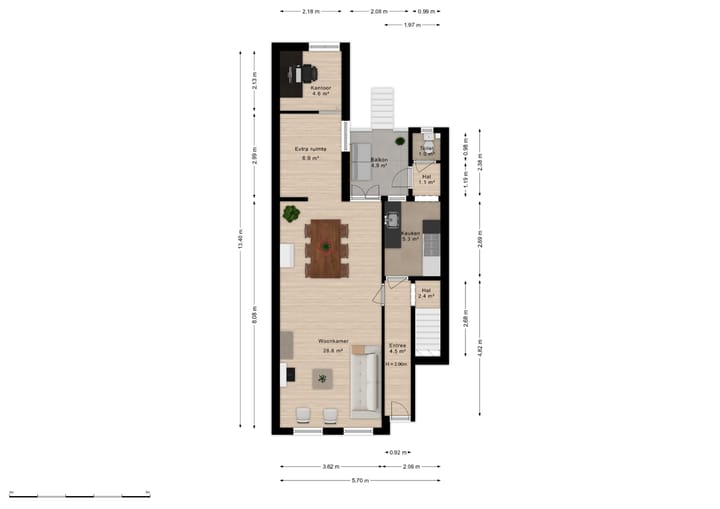 Appartement te koop: J.P. Heijestraat 28, Arnhem