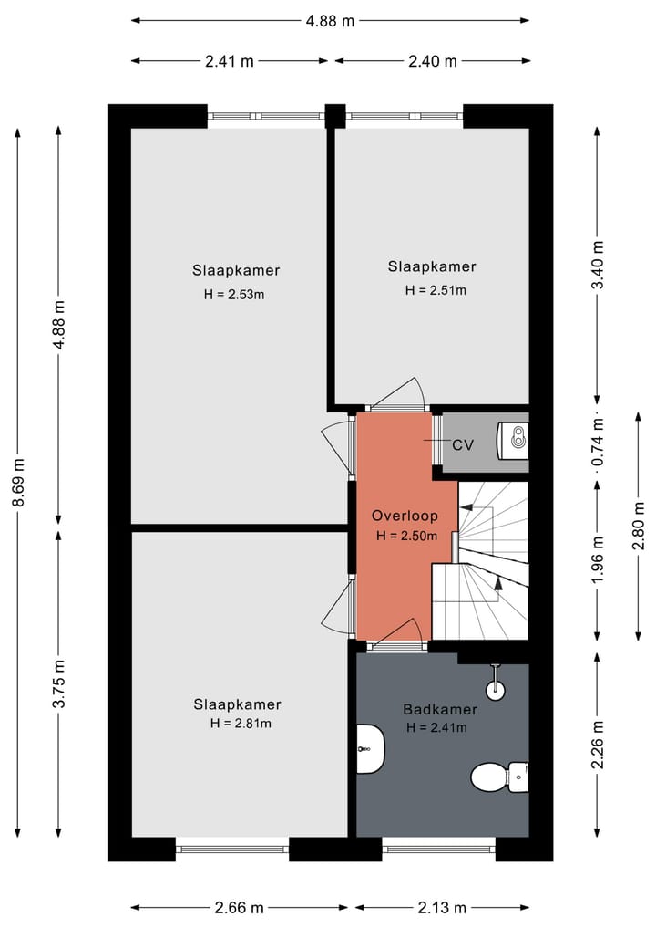 Tussenwoning te koop: Gangboord 108, Amersfoort
