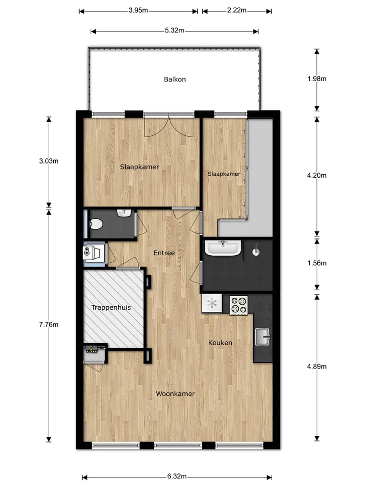 Appartement te huur: Van Oldenbarneveldtplein 13-2, Amsterdam