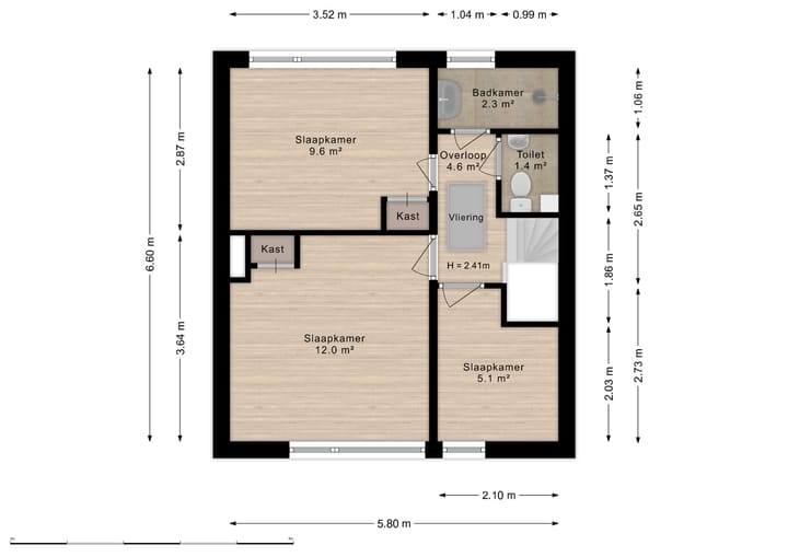 Tussenwoning te koop: Middachtensingel 25, Arnhem