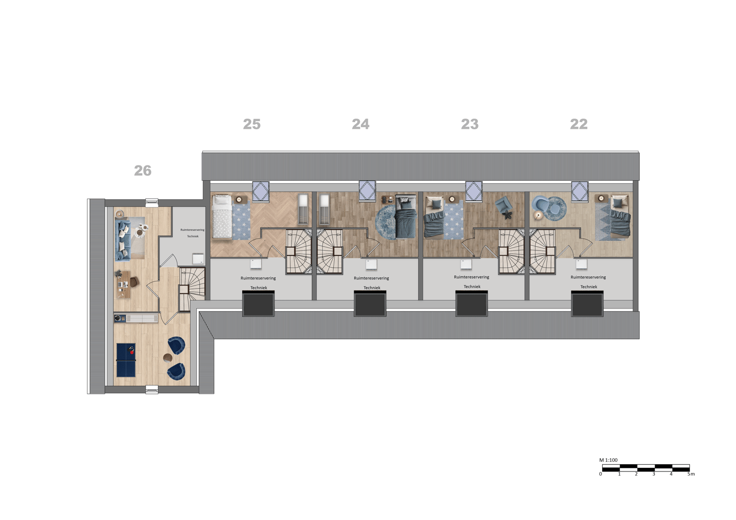 Photo 4 of Hoge Woerd | Oostgaard | Rijwoning (Bouwnr. 25)