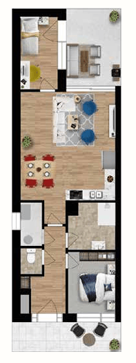 Foto 19 van Appartementen Type A - Begane Grond (Bouwnr. A1)