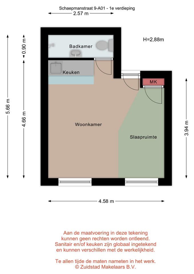Foto 19 van Schaepmanstraat 9-A01