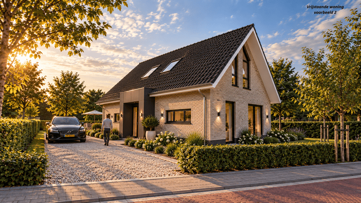 Foto 4 van Vrijstaande woning (Bouwnr. 1)