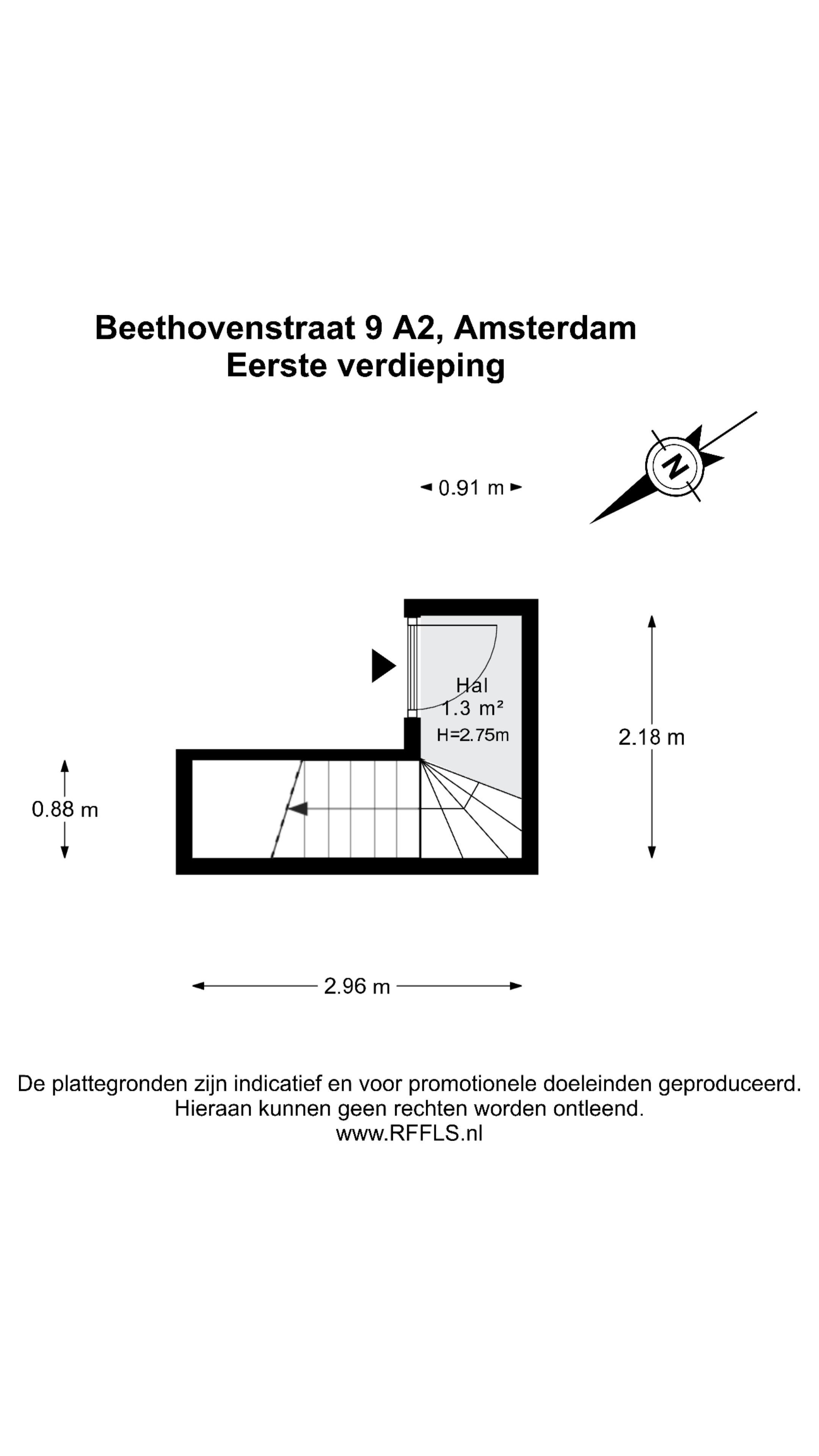 Foto 30 van Beethovenstraat 9-A2