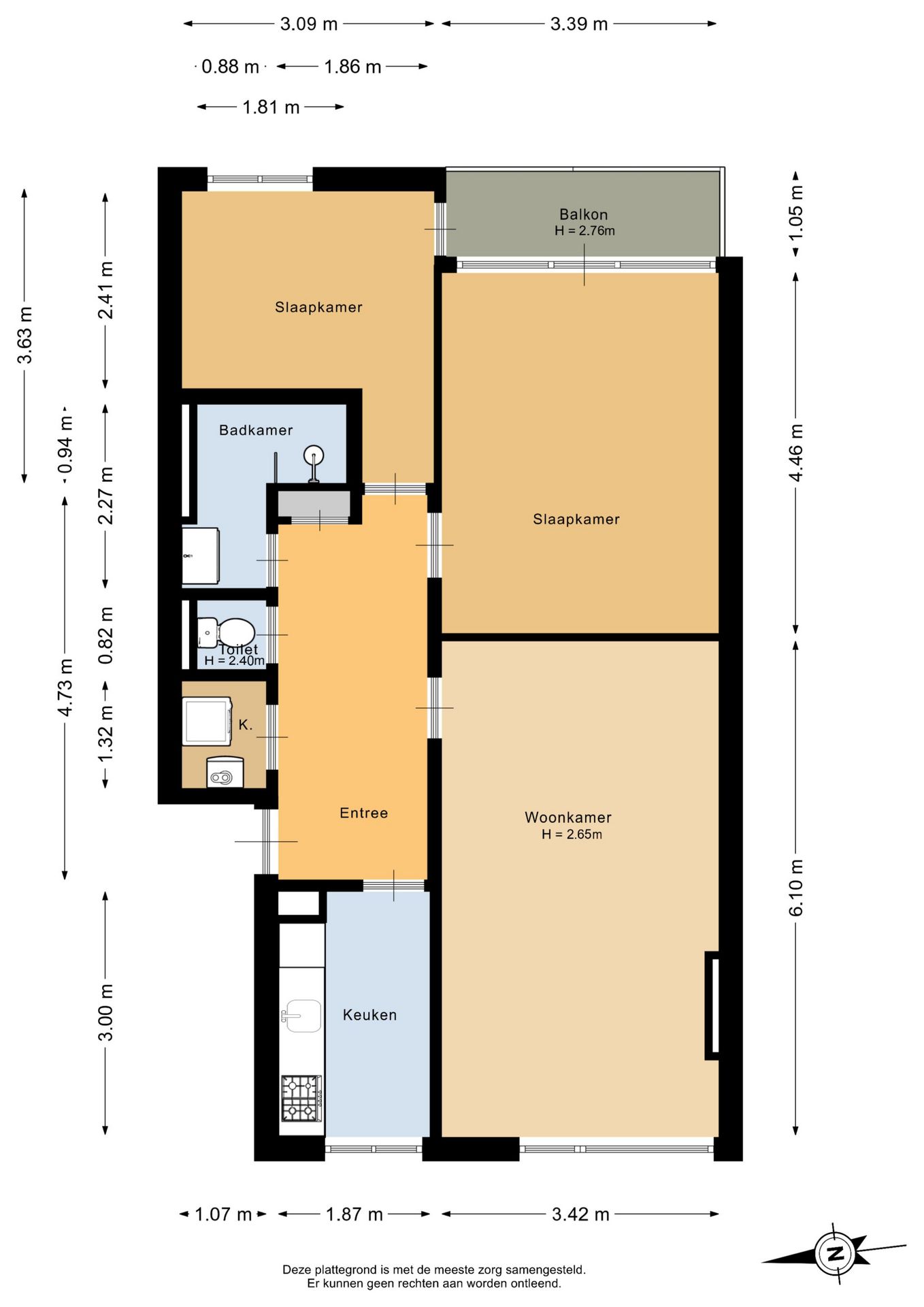 Foto 39 van Goudsewagenstraat 18-E